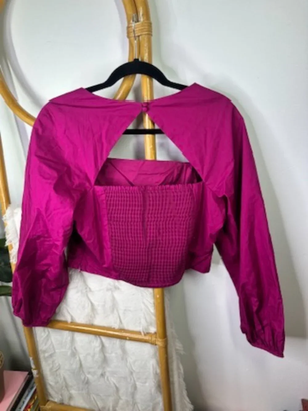 Banana Republic Purple Blouse sz L